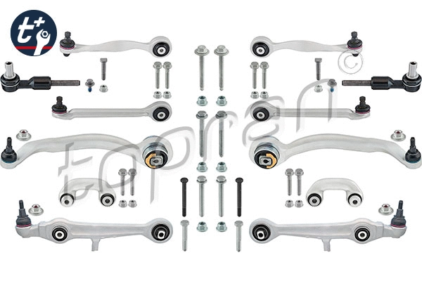 Control/Trailing Arm Kit, wheel suspension (114 517)