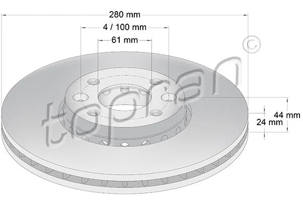 Brake Disc (701 101)