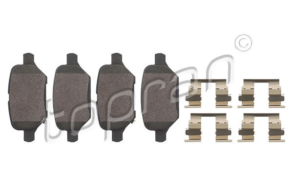 Brake Pad Set, disc brake (209 322)