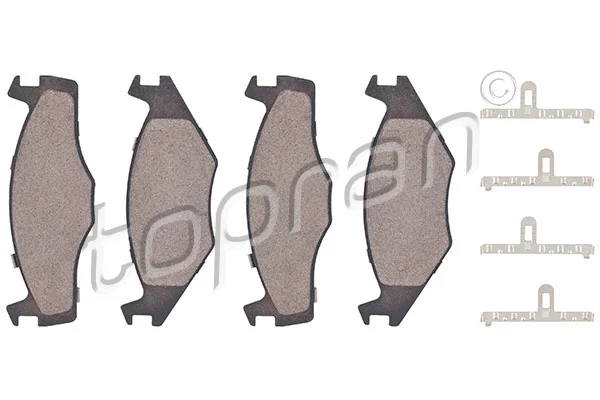 Brake Pad Set, disc brake (104 252)