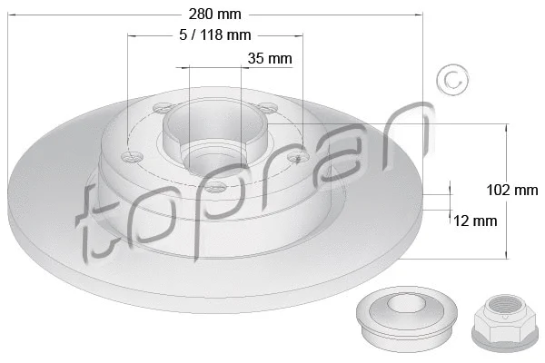 Brake Disc (207 072)