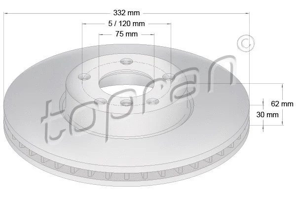 Brake Disc (502 031)