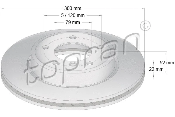 Brake Disc (500 572)