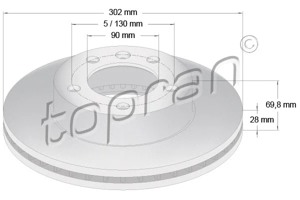 Brake Disc (208 235)