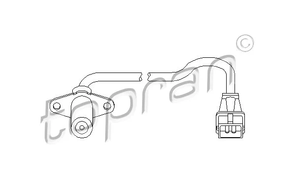 Sensor, crankshaft pulse (721 688)