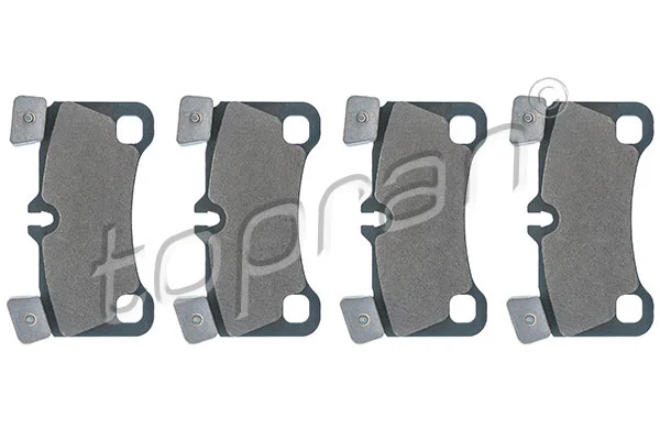 Brake Pad Set, disc brake (113 822)
