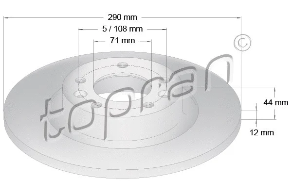 Brake Disc (723 268)