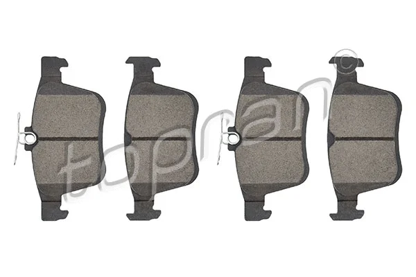 Brake Pad Set, disc brake (115 815)