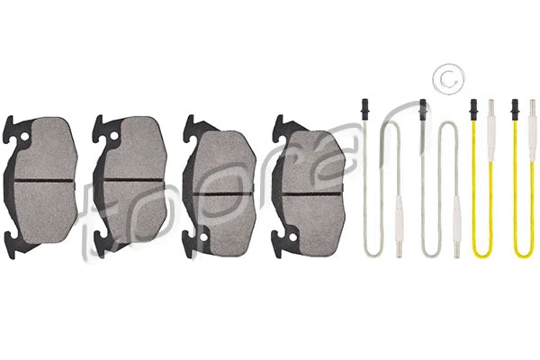 Brake Pad Set, disc brake (722 290)