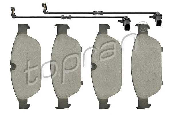 Brake Pad Set, disc brake (115 101)