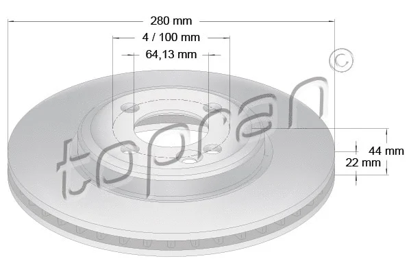 Brake Disc (501 713)