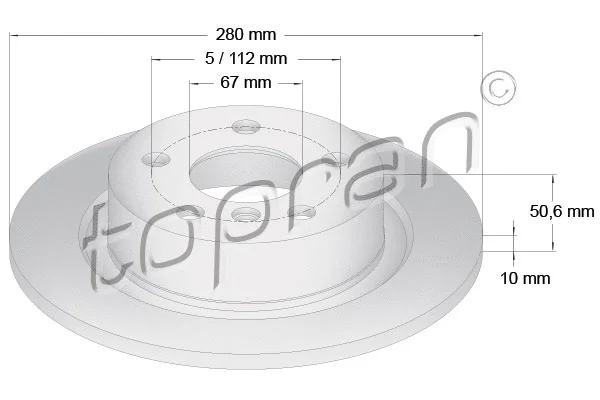 Brake Disc (503 073)