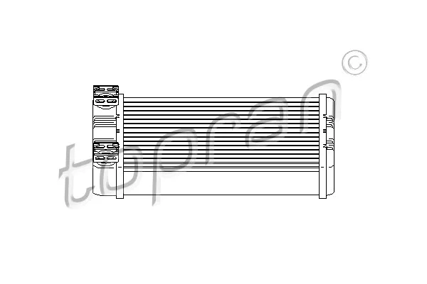 Heat Exchanger, interior heating (407 754)