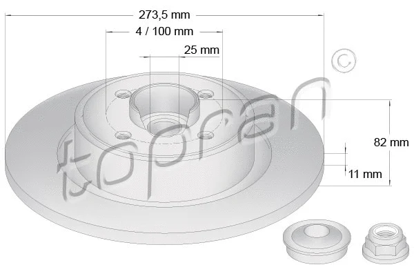 Brake Disc (700 642)