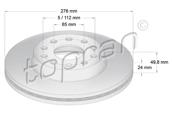 Brake Disc (116 796)