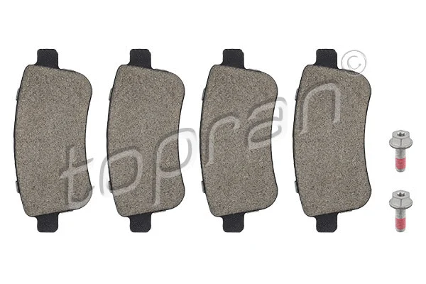 Brake Pad Set, disc brake (701 675)