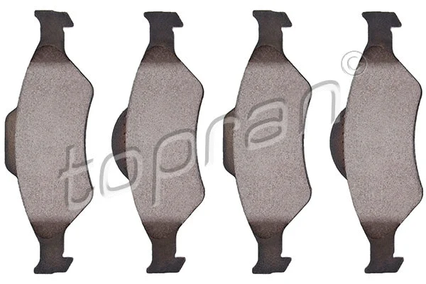Brake Pad Set, disc brake (301 891)