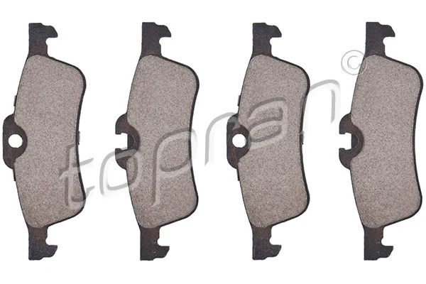 Brake Pad Set, disc brake (501 017)