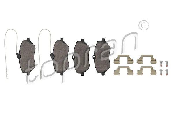 Brake Pad Set, disc brake (723 267)