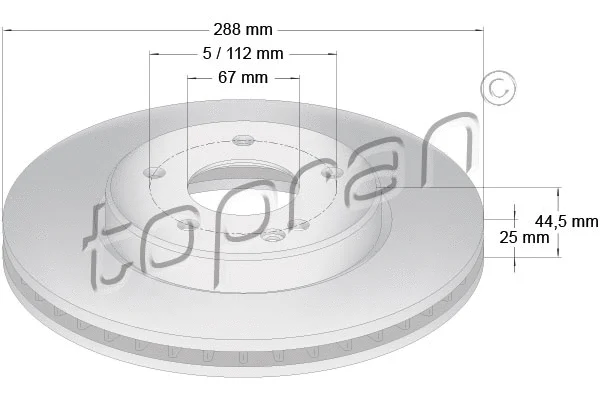 Brake Disc (401 384)