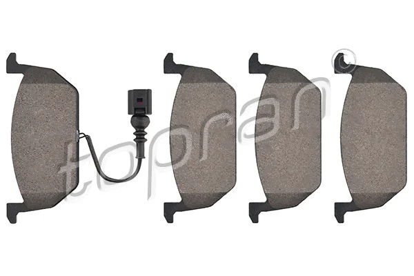Brake Pad Set, disc brake (115 814)