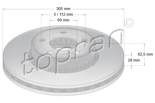 Brake Disc (631 165)