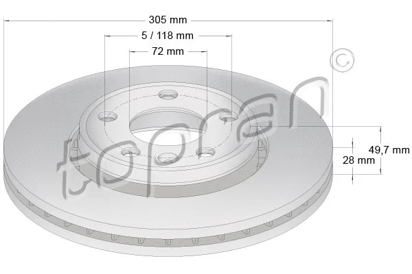 Brake Disc (207 073)