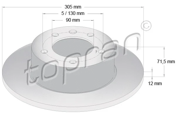Brake Disc (208 236)