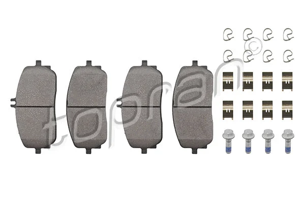Brake Pad Set, disc brake (624 513)