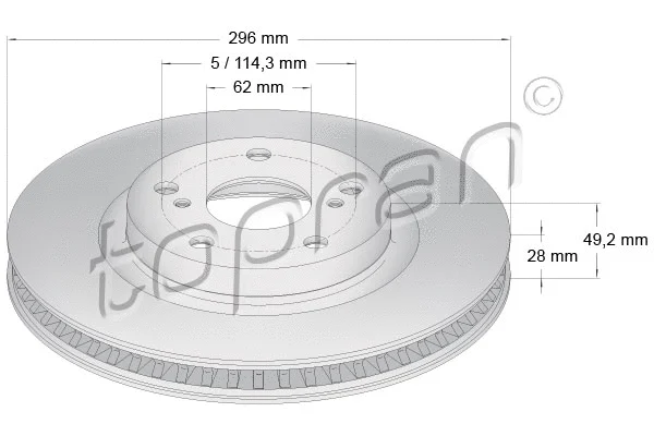 Brake Disc (600 614)