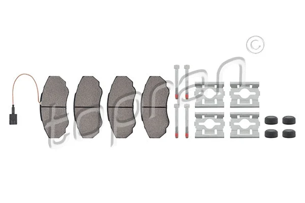 Brake Pad Set, disc brake (723 469)