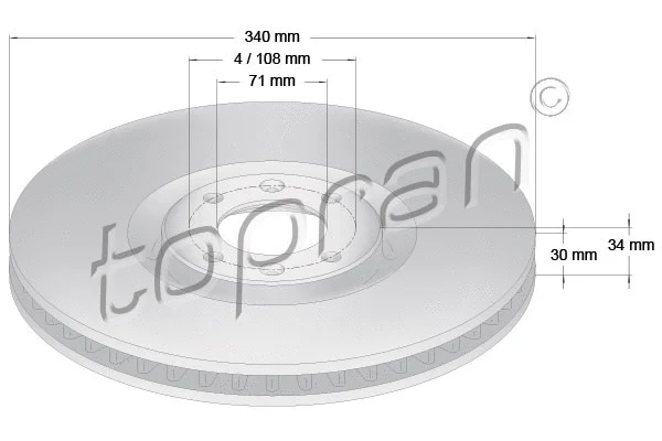 Brake Disc (722 837)