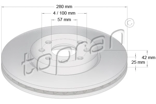 Brake Disc (206 858)