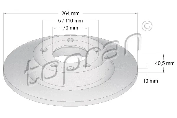 Brake Disc (207 655)
