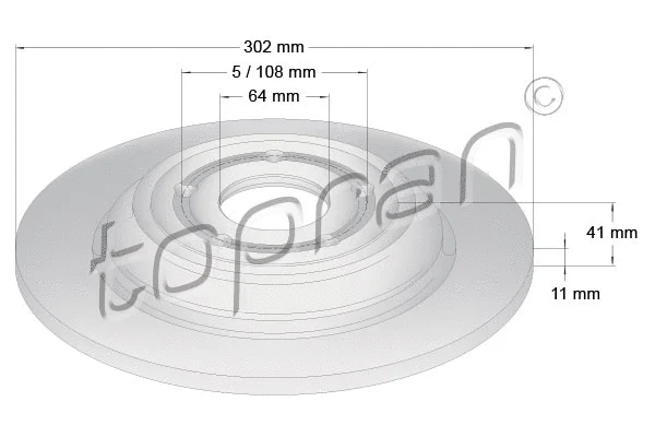 Brake Disc (631 168)