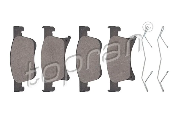 Brake Pad Set, disc brake (208 732)