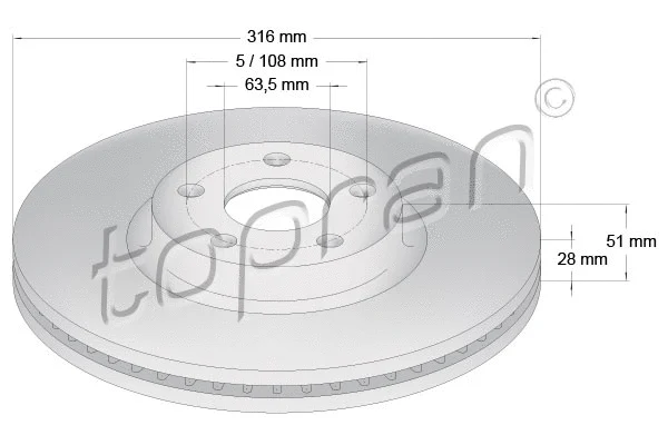 Brake Disc (631 170)