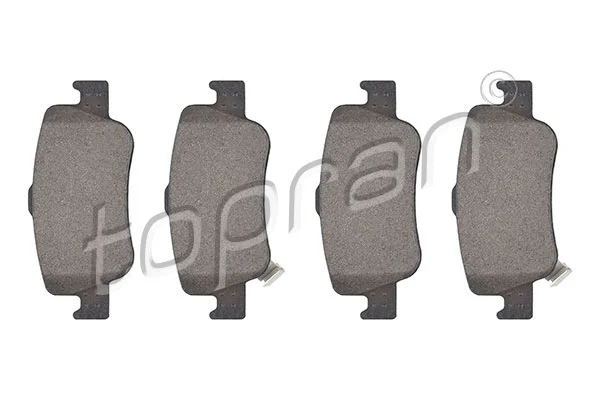 Brake Pad Set, disc brake (600 593)