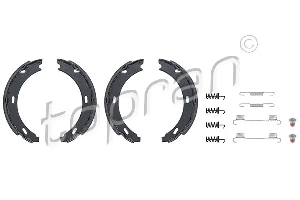 Brake Shoe Set, parking brake (401 025)