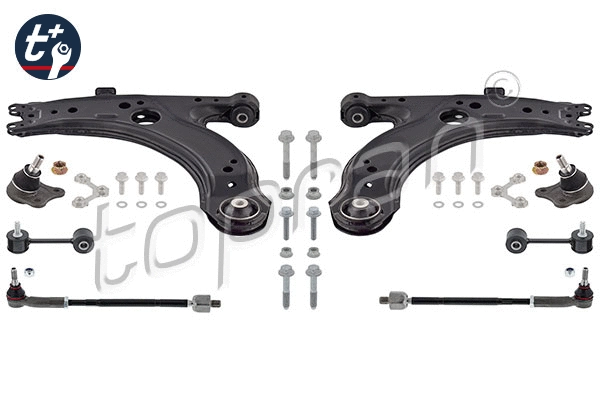 Control/Trailing Arm Kit, wheel suspension (115 801)
