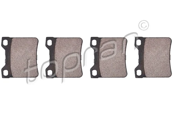 Brake Pad Set, disc brake (722 491)