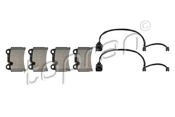Brake Pad Set, disc brake (113 821)