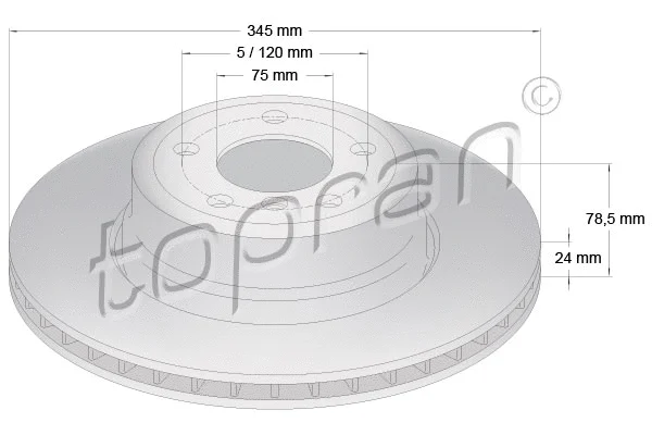 Brake Disc (502 105)