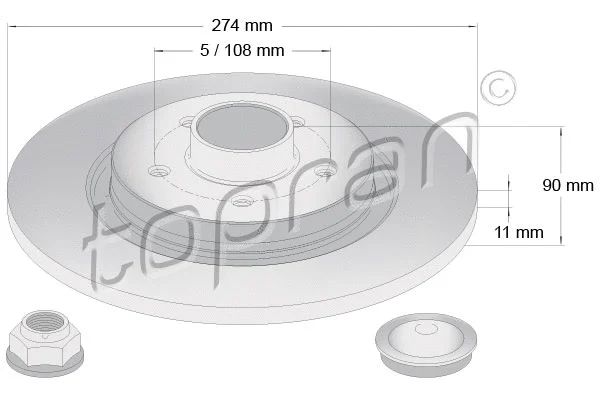 Brake Disc (700 819)