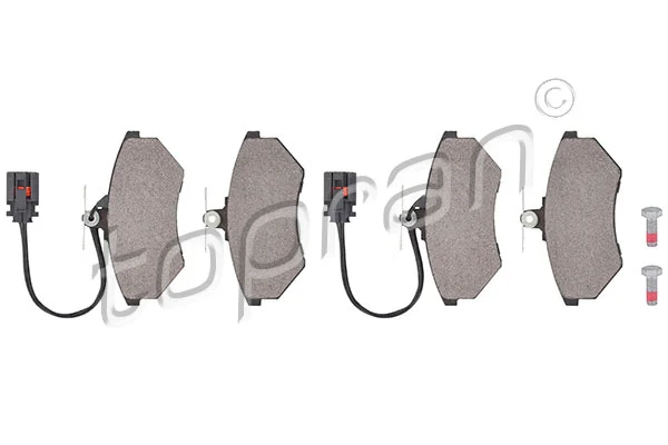 Brake Pad Set, disc brake (103 531)