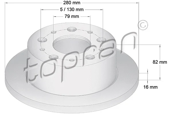 Brake Disc (721 184)