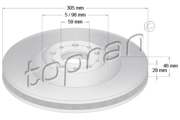 Brake Disc (208 282)