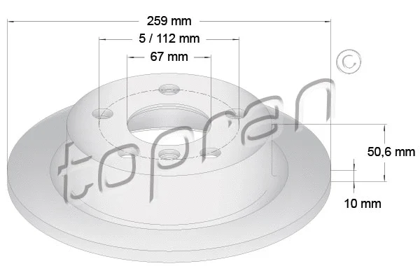 Brake Disc (503 071)