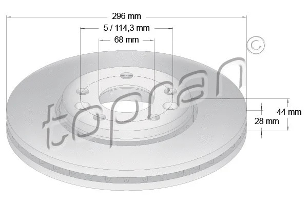 Brake Disc (208 752)