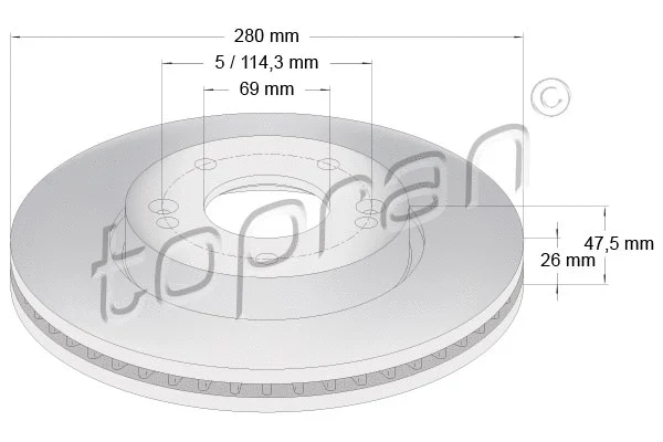 Brake Disc (820 603)